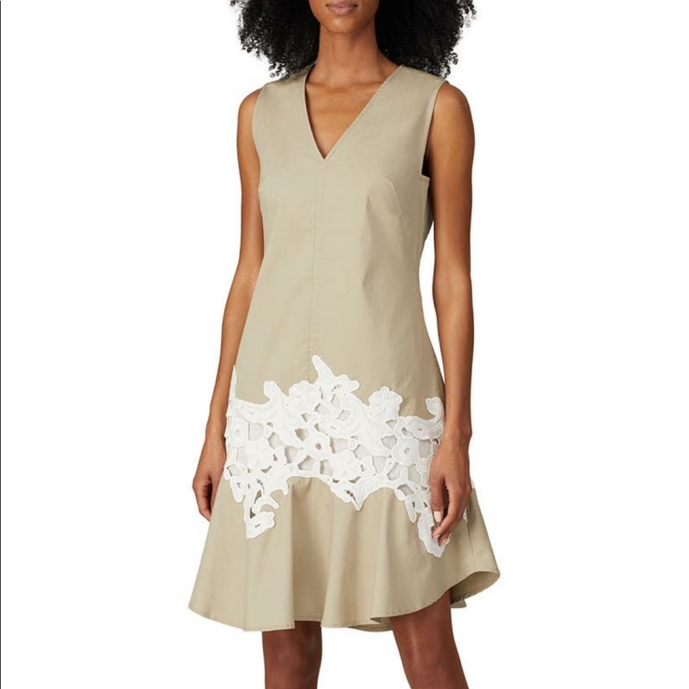 Derek Lam Collective Khaki Dress